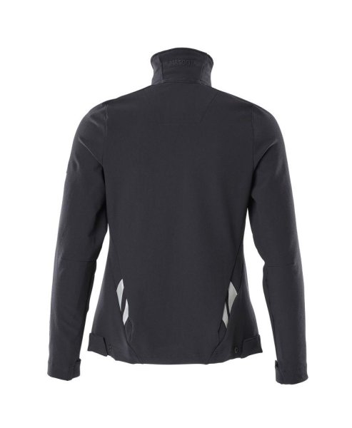 Zoom bild av Dam skaljacka, mörk marin