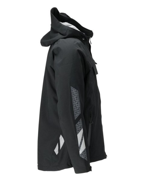 Zoom bild av Dam vinterjacka, mörk antracite/svart