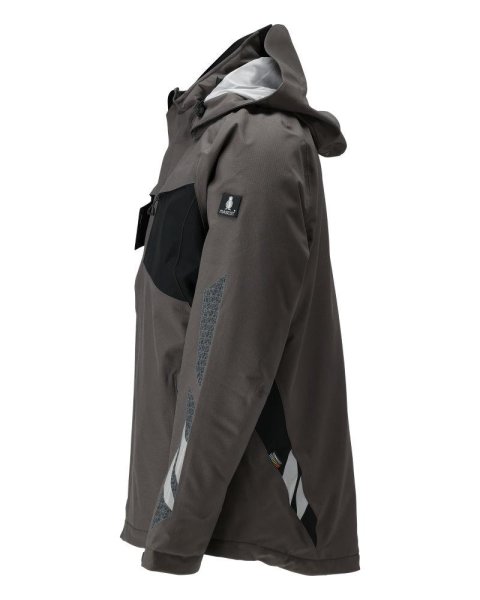 Zoom bild av Vinterjacka, mörk antracite/svart