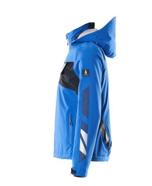 Zoom bild av Dam vinterjacka, azurblå/mörk marin