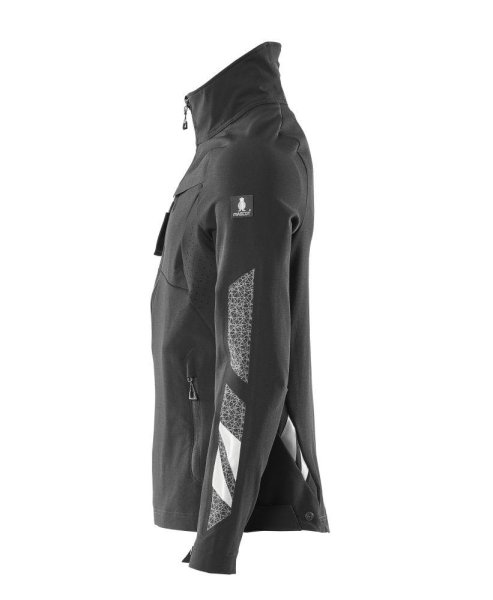 Zoom bild av Skaljacka, svart