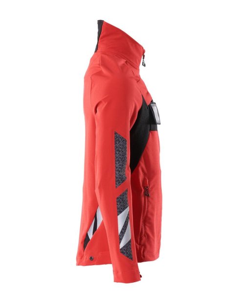 Zoom bild av Skaljacka, signal röd/svart