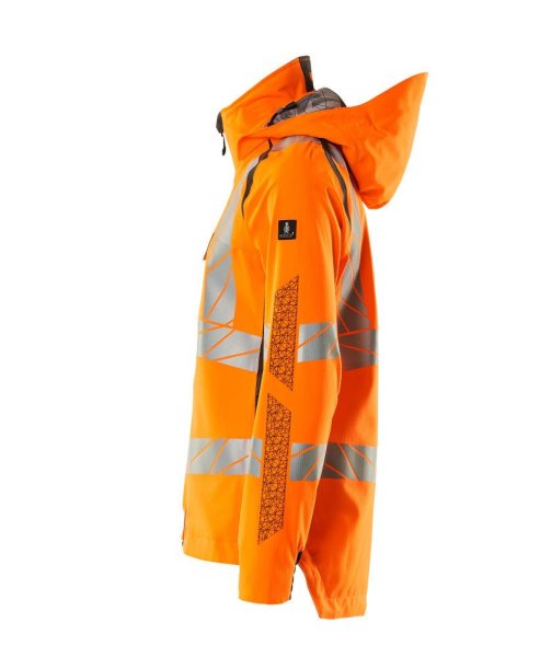 Zoom bild av Dam skaljacka, orange/mörk antracite