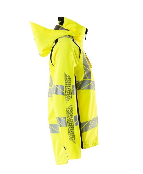 Zoom bild av Dam skaljacka, gul/svart