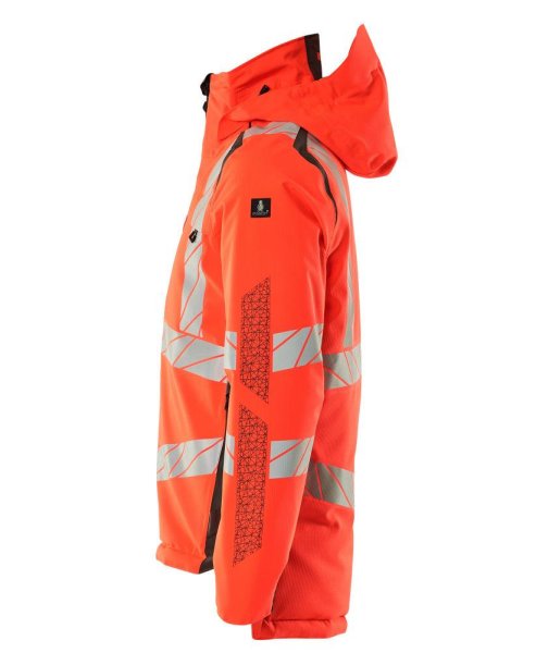 Zoom bild av Vinterjacka, röd/mörk antracite