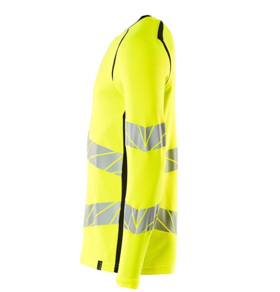 Zoom bild av Långärmad t-shirt, gul/svart