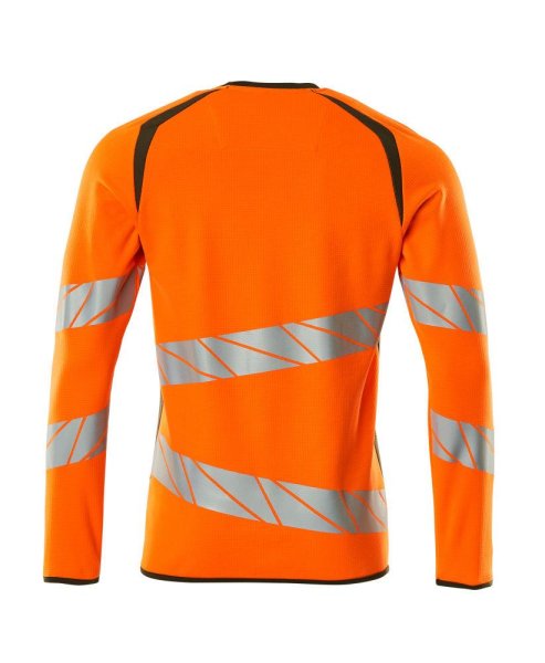 Zoom bild av Sweatshirt, orange/mossgrön