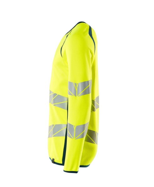 Zoom bild av Sweatshirt, gul/petrolium