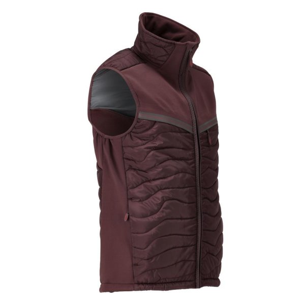 Zoom bild av Termoväst, Vinröd