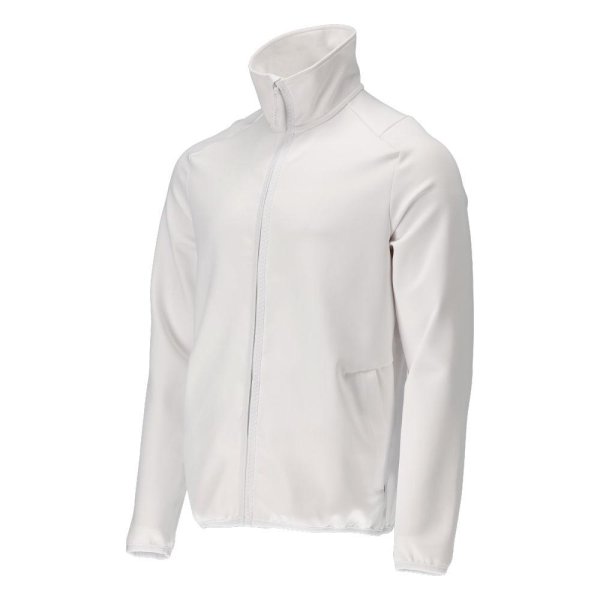 Zoom bild av Fleecetröja med blixtlås Herr | Vit