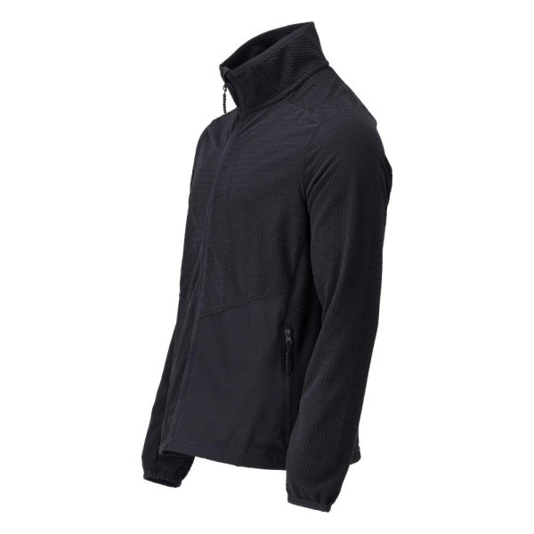 Zoom bild av Mikrofleece tröja med blixtlås Herr | Mörk Marin