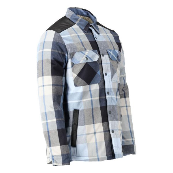 Zoom bild av Skjorta med fiberpälsfoder Herr | Mörk Marin