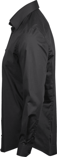 Zoom bild av Stretch Luxury Shirt Black