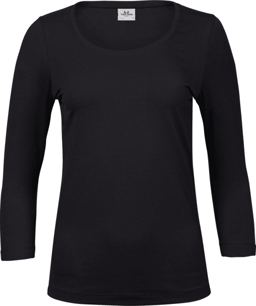 Zoom bild av Women's Stretch 3/4 Sleeve Tee Black