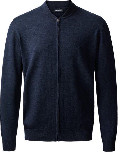 Zoom bild av Milan mens cardigan, navy melange