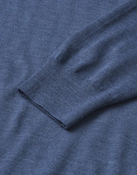 Zoom bild av Copenhagen womens pullover o-neck, dusty blue melange