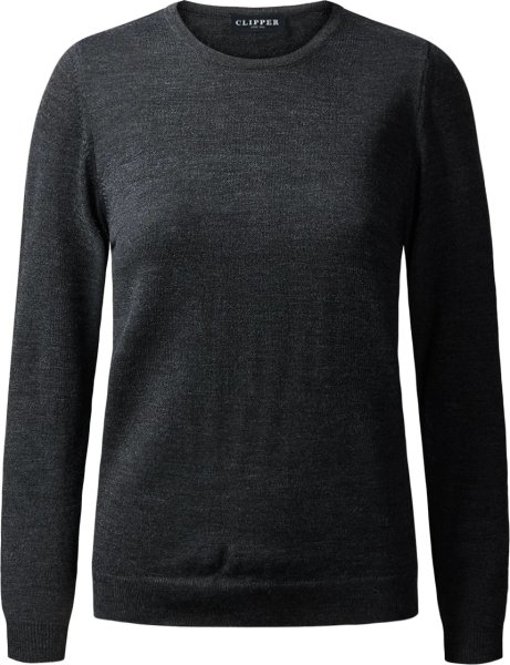 Zoom bild av Copenhagen womens pullover o-neck, charcoale melange