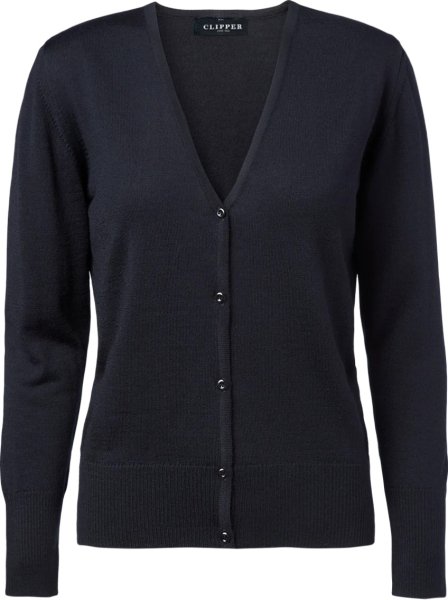 Zoom bild av Copenhagen womens cardigan v-neck, navy