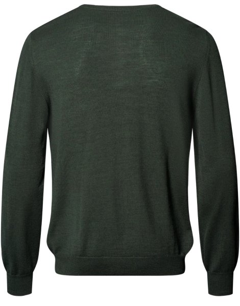 Zoom bild av Copenhagen mens pullover v-neck, dark olive melange