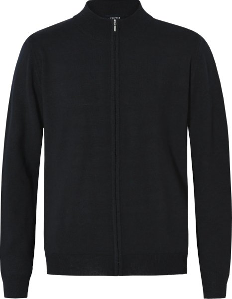 Zoom bild av Copenhagen mens cardigan zip, black