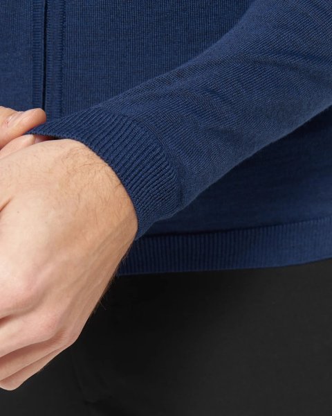 Zoom bild av Berlin mens cardigan, dark blue melange