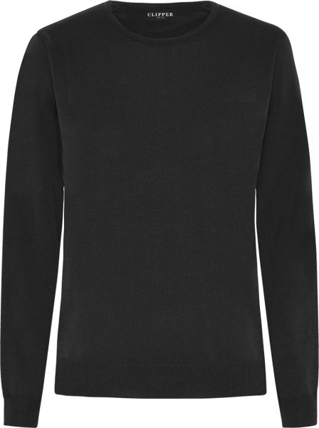 Zoom bild av Stockholm womens pullover round neck, black