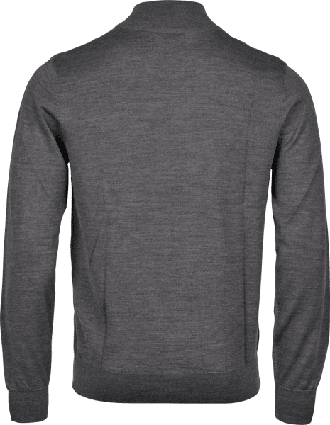 Zoom bild av Half Zip Knit Grey Melange