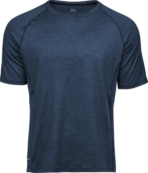 Zoom bild av Cool Dry Tee, unisex Navy Melange