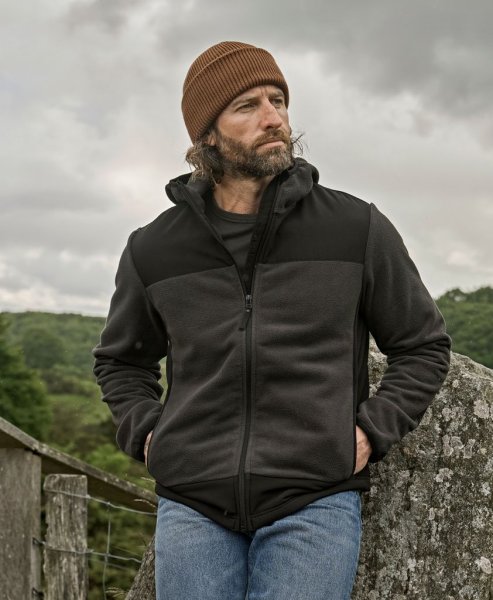 Zoom bild av Mountain Hooded Fleece Asphalt/Black