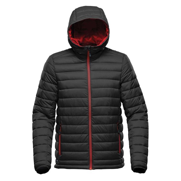 Zoom bild av Men's Stavanger Thermal Jacket, black/red