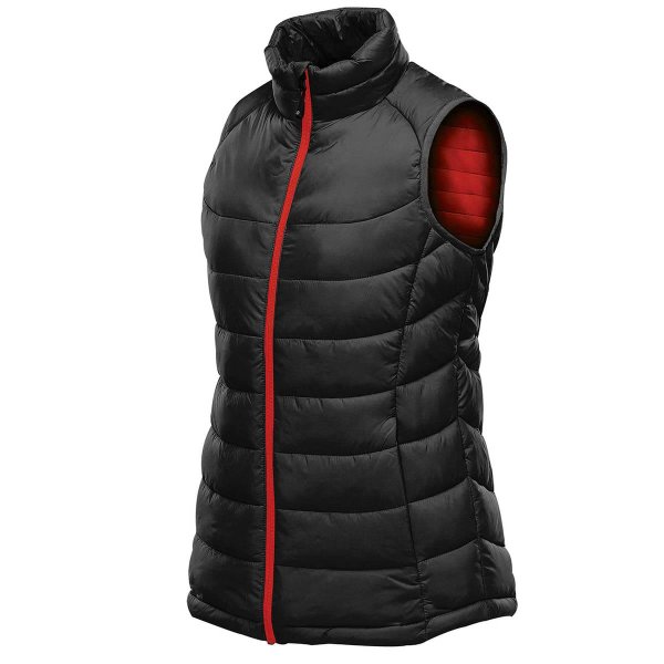 Zoom bild av Women's Stavanger Thermal Vest, black/red