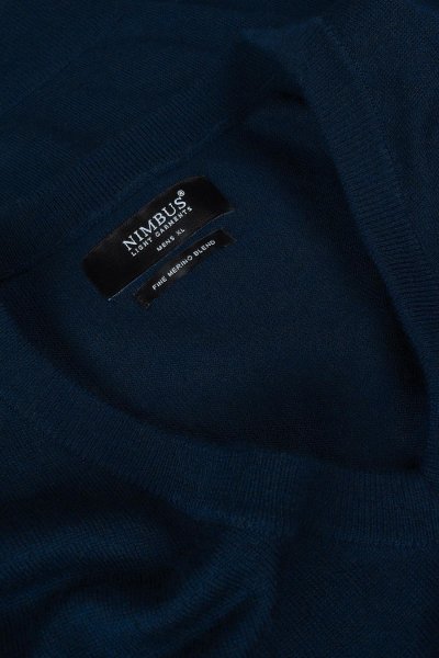 Zoom bild av Classy luxury merino blend, navy
