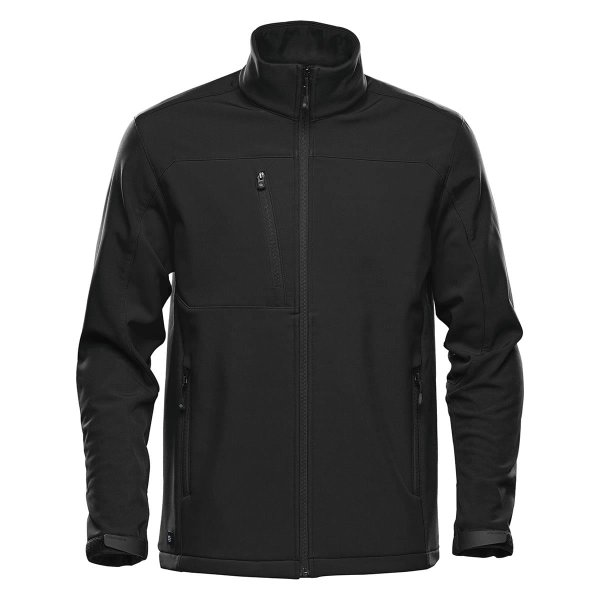 Zoom bild av Men's Cascades Softshell, black