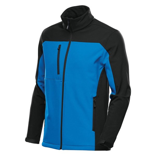 Zoom bild av Men's Cascades Softshell, azur/black