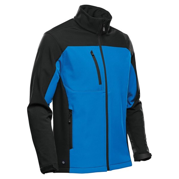 Zoom bild av Men's Cascades Softshell, azur/black