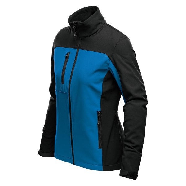 Zoom bild av Women's Cascades Softshell, azur/black
