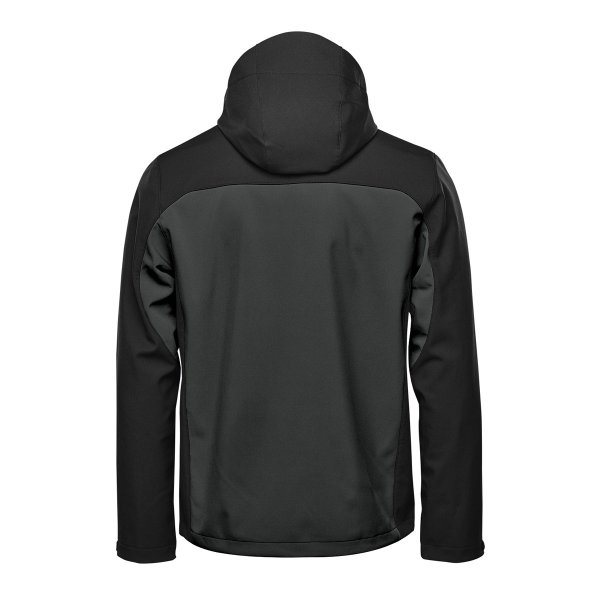 Zoom bild av Men's Cascades Softshell Hoody, dolphin/black