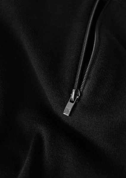Zoom bild av Elegant 1/4-Zip, black