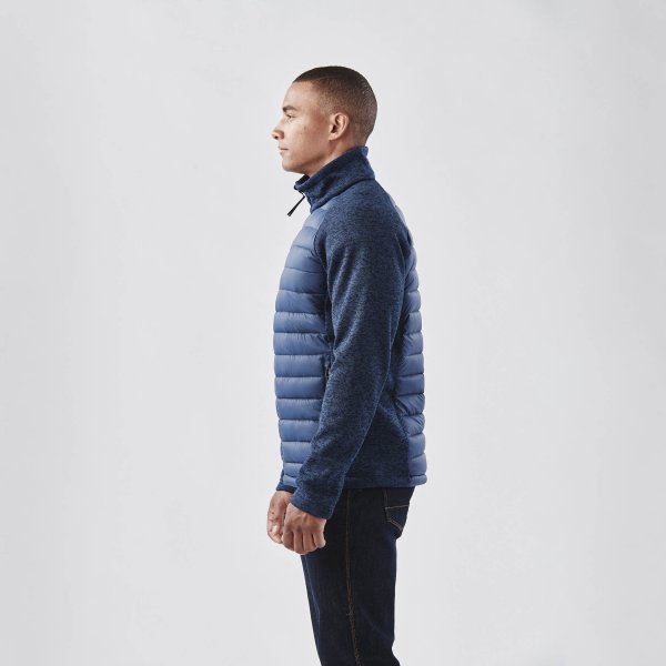 Zoom bild av Men's Narvik Hybrid Jacket, navy