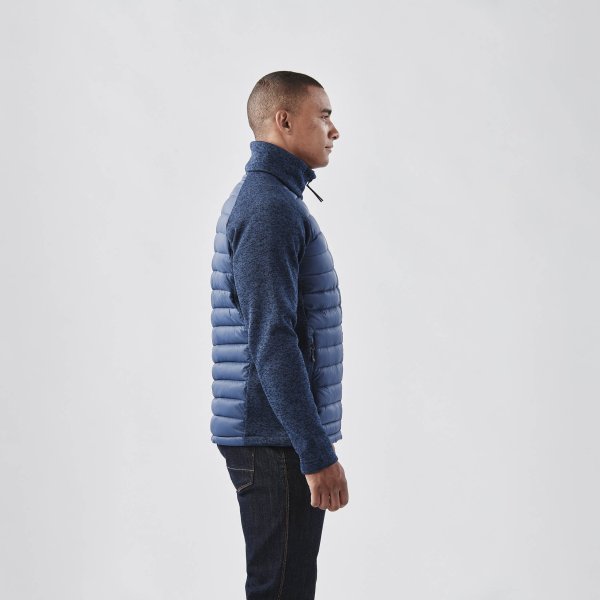 Zoom bild av Men's Narvik Hybrid Jacket, navy