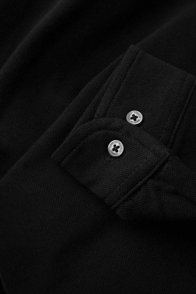 Zoom bild av Woman Deluxe longsleeve polo, black