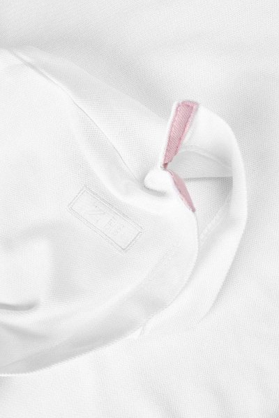 Zoom bild av Woman Deluxe longsleeve polo, white