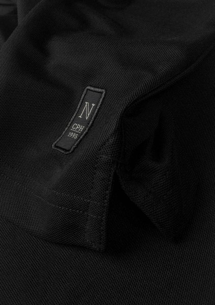 Zoom bild av Quick dry performance polo, black