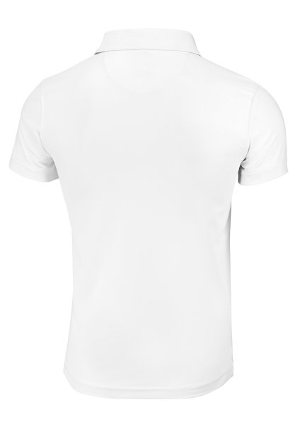 Zoom bild av Quick dry performance polo, white