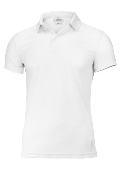 Zoom bild av Quick dry performance polo, white