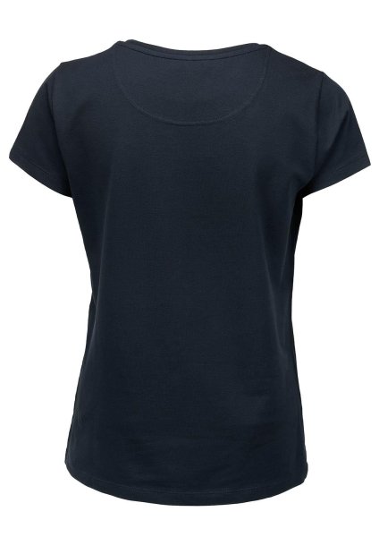 Zoom bild av Woman pique tee, navy