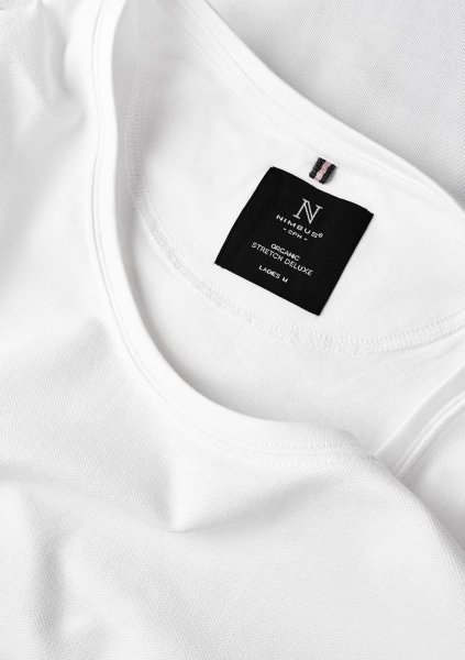 Zoom bild av Woman pique tee, white