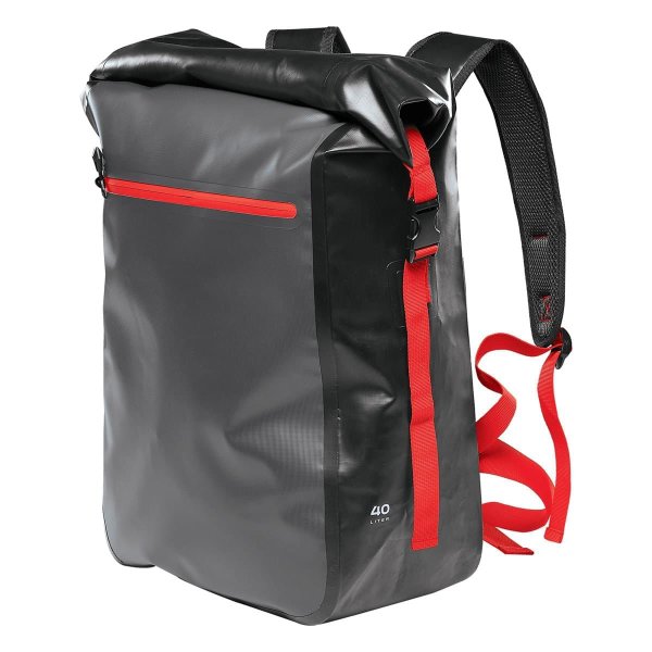 Zoom bild av Kemano Backpack, black/graphite/red