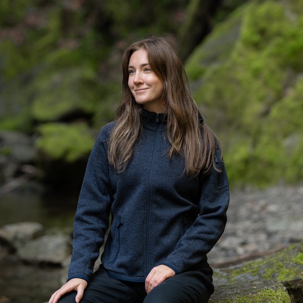Zoom bild av Women's Avalante Full Zip Fleece Hoody, navy heather