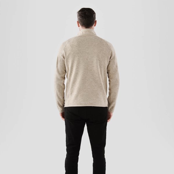 Zoom bild av Men's Avalante 1/4 Zip Pullover, oatmeal heather